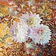 Interior painting 'Fantasy with dahlias», Pictures, Moscow,  Фото №1