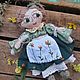 Кукла оберег с травами "Селянка". Народная кукла. Murrmelad Toys&Dolls. Ярмарка Мастеров.  Фото №5