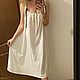 Винтаж: Платье белое туника пляжная размер m, Платья винтажные, Сочи,  Фото №1