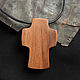 Order Orthodox cross 'Good Shepherd' made of pear. Amberwood (AmberWood). Livemaster. . Wearable icon Фото №3