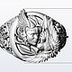 Перстень «Валькирия» из серебра. Кольца. M_yuvelir. Ярмарка Мастеров.  Фото №6