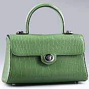 Сумки и аксессуары handmade. Livemaster - original item Women`s bag made of genuine crocodile leather IMA0807G4. Handmade.