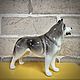 Husky in the rack: the author's statuette. Figurines. Creative workshop Cheerful porcelain. My Livemaster. Фото №5