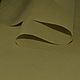 Плательная вискозная ткань купро оливковая Альтузарра. Ткани. Ткани от  МОДНЫХ ВМЕСТЕ. Ярмарка Мастеров.  Фото №5