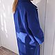 Пальто женское демисезонное синее. Пальто. ШубаВа. Ярмарка Мастеров.  Фото №6