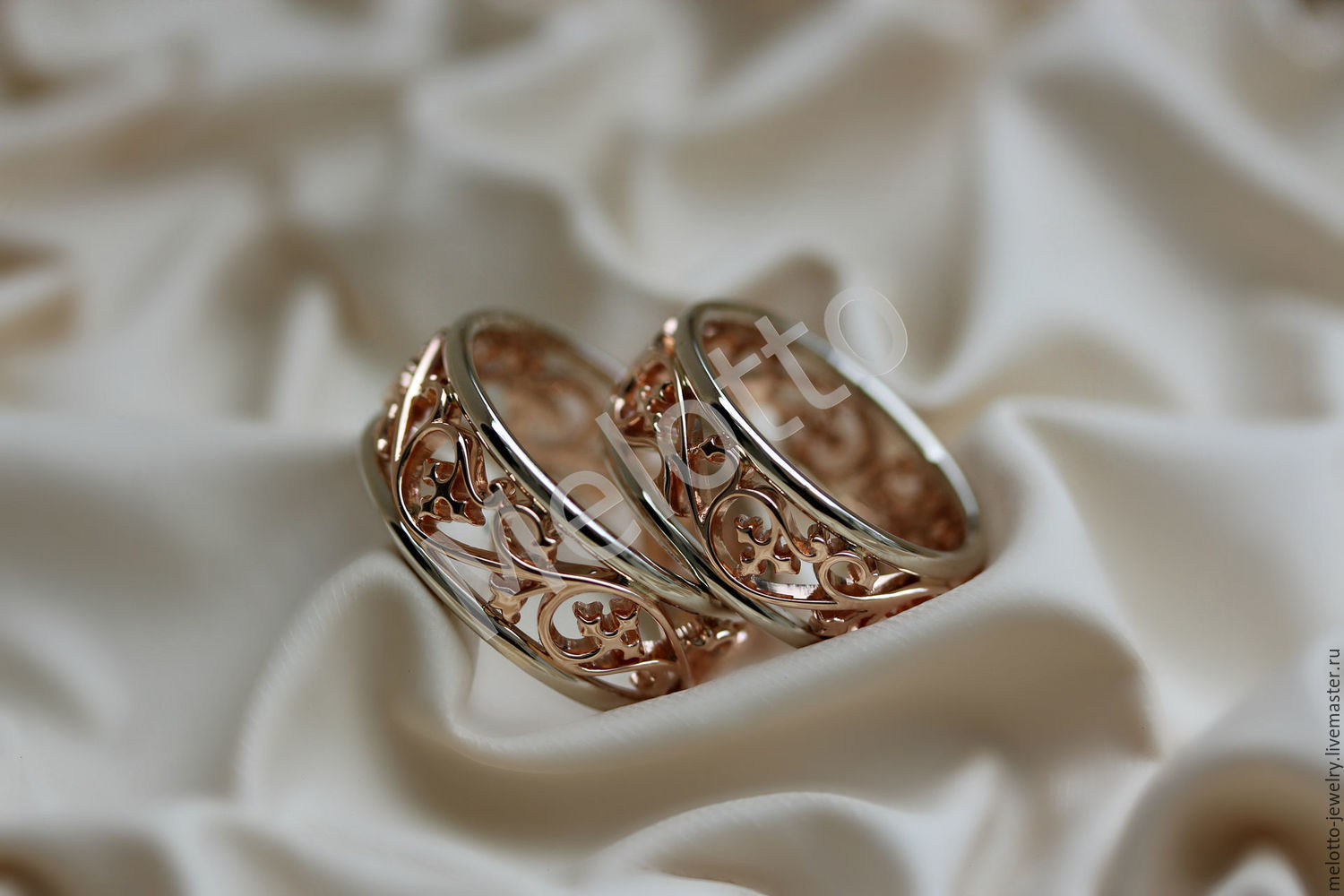 красивые обручальные кольца из золота фото