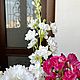 Композиция из искусственных цветов «Романтика». Композиции. Ольдекор (Olga_Decor_Shir). Ярмарка Мастеров.  Фото №4