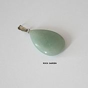 Материалы для творчества handmade. Livemaster - original item Jade, pendant- 27h16mm (No№101). Handmade.