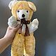 Винтаж: Мишка  вышит рот , янтарные глаза soft plush cuddle toy, Игрушки винтажные, Ковентри,  Фото №1