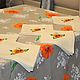 Set of tablecloth and napkins with embroidery 'Poppy'. Tablecloths. Olga Lado. Online shopping on My Livemaster.  Фото №2
