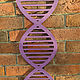 Молекула ДНК, настенный декор из дерева, Элементы интерьера, Новомосковск,  Фото №1
