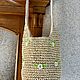 Заказать Сумка-шоппер  с подкладом, застежка на кнопку. Vita_knit. Ярмарка Мастеров. . Сумка-шоппер Фото №3