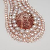 Материалы для творчества handmade. Livemaster - original item Natural Lavender Pearls AAA Grade Beads 9 mm. Handmade.