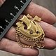 Винтаж:  Брошь винтажная Парусник. Броши винтажные. Винтаж Mix (irap-z5). Ярмарка Мастеров.  Фото №4