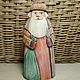 Souvenir toy made of wood Santa Claus, Ded Moroz and Snegurochka, Moscow,  Фото №1