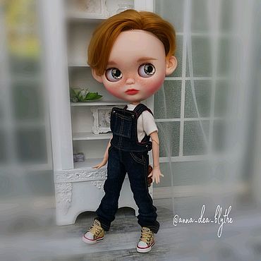 Куклы и игрушки ручной работы. Ярмарка Мастеров - ручная работа Кукла Блайз ( blythe ) "Артемий". Handmade.