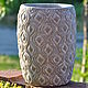  Concrete vase Illusion with voluminous texture for the interior. Vases. Decor concrete Azov Garden. My Livemaster. Фото №5