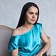 Нежное Кокетство (блузка). Блузки. Tesoro Style (Виктория). Интернет-магазин Ярмарка Мастеров.  Фото №2