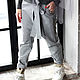 Брюки Grey Casual. Брюки. ROKHAS (ALINA). Интернет-магазин Ярмарка Мастеров.  Фото №2