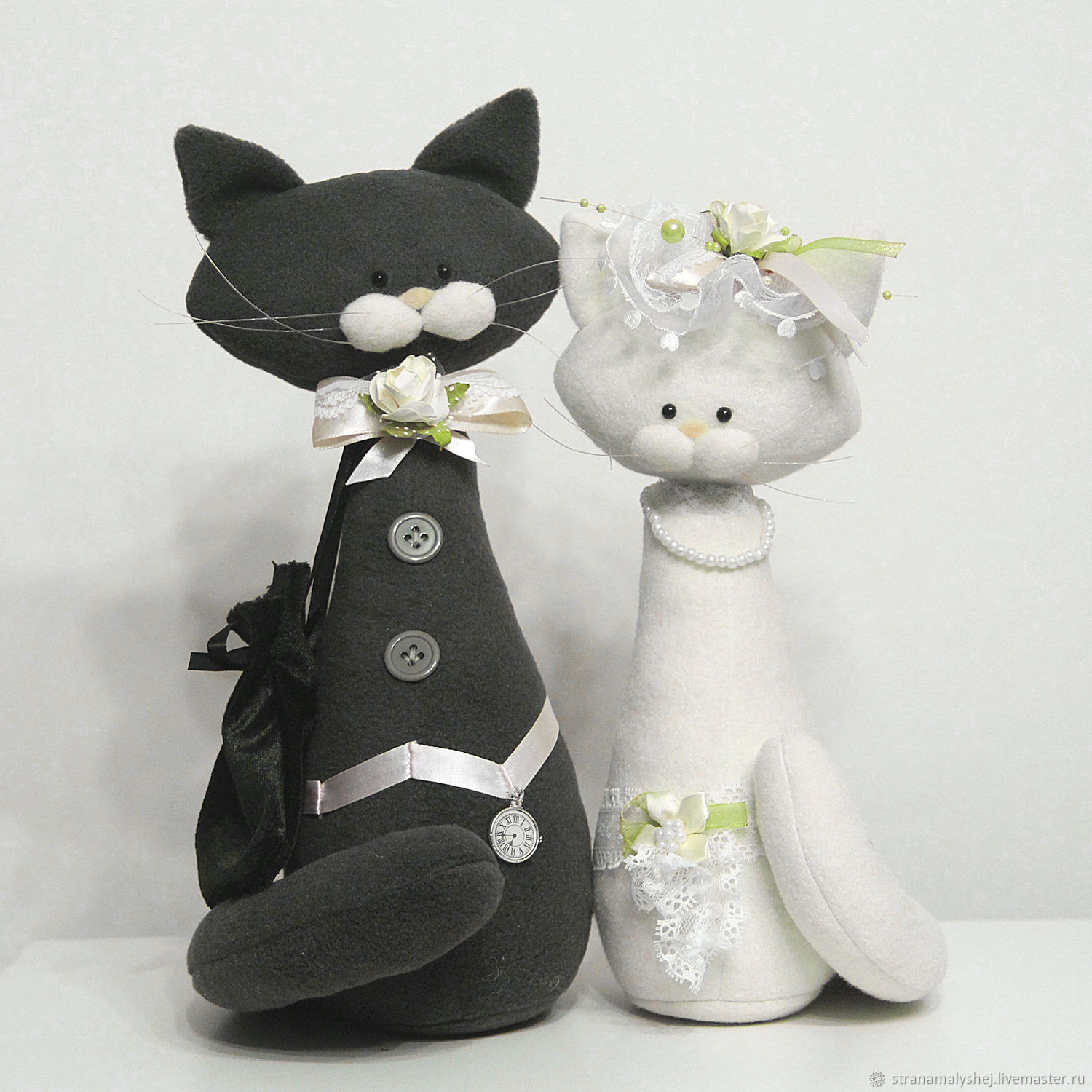 Свадебные котики своими руками