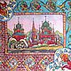 Batik painting 'the Temple complex in Korovniki. Yaroslavl ', Pictures, Yaroslavl,  Фото №1