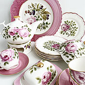 Посуда handmade. Livemaster - original item Rose Tea Set. Handmade.