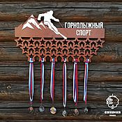 Для дома и интерьера handmade. Livemaster - original item Medallist Alpine skiing. Handmade.