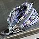 Leather bracelet with BOHO amethyst 'Lilac-smoky'. Bead bracelet. Ekaterina Rud ( stylish stones ). Online shopping on My Livemaster.  Фото №2