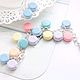 Комплект Macarons, Браслет из бусин, Челябинск,  Фото №1