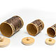 A set of birch bark containers from bark 'Cones'. For bulk products. Jars. SiberianBirchBark. My Livemaster. Фото №4