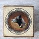 Order Box with a great Dane in vintage style 10,5h10,5h7,7 cm. JewelryBoxButique. Livemaster. . Box Фото №3