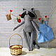 Order Little Raccoon toy for children and adults. Little Twins by Yana Vertoprakhova. Livemaster. . Stuffed Toys Фото №3