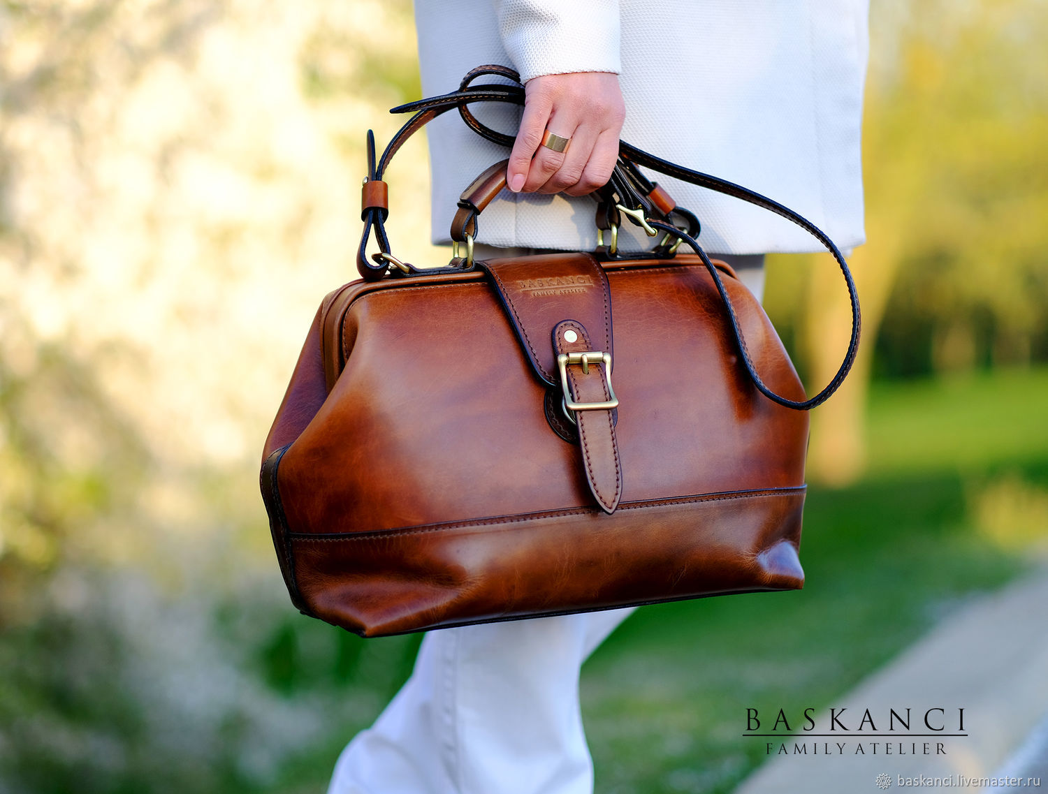 Саквояж ra Bock Fine Leather Doctor Bag