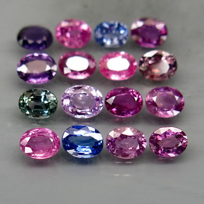 Сапфир - 4 X 3 mm 
3.82 Cts.
16 шт
