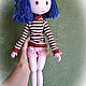 Order Coraline Jones textile doll play. ElenaDolls. Livemaster. . Portrait Doll Фото №3