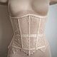 Прозрачный кружевной бельевой корсет. Корсеты. Shi Corset (Анна). Ярмарка Мастеров.  Фото №5