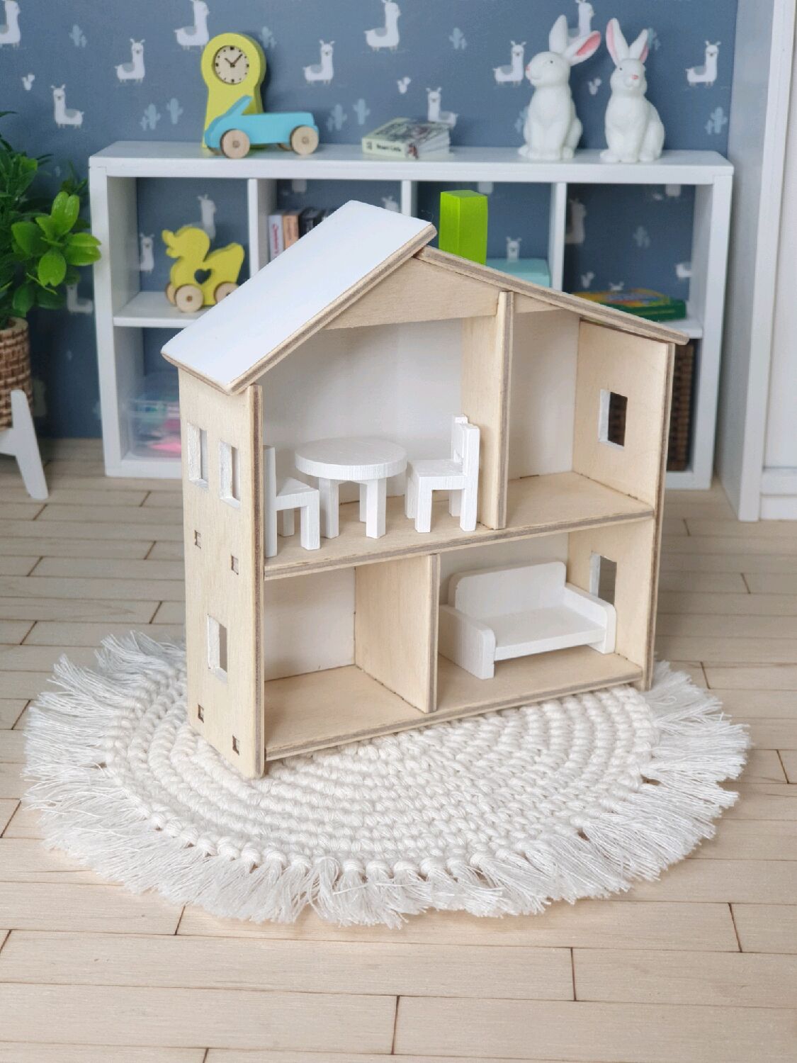 Кукольный домик Мечта, для кукол до 30 см (31 предмет мебели и интерьера)