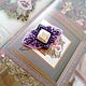 Lilac twilight brooch, very peri, 9 x 5,5 cm. Brooches. Elysever jewelry. My Livemaster. Фото №5
