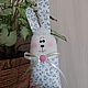 Зайка Пасхальный сувенир декор Rabbit tilda. Пасхальные сувениры. **КОРОБОЧКИ ДОБРА**. Интернет-магазин Ярмарка Мастеров.  Фото №2
