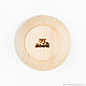 Wooden small cedar bowl for salt, spices. 8cm. T93. Plates. ART OF SIBERIA. My Livemaster. Фото №5