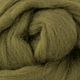 Шерсть для валяния меринос 18 микрон цвет Оливковое дерево(Oliva). Шерсть. Melody-Wool. Интернет-магазин Ярмарка Мастеров.  Фото №2