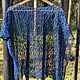 Топ / накидка / пончо / туника из льна, оверсайз. Пончо. IRINA GRUDKINA Handmade Knitwear. Интернет-магазин Ярмарка Мастеров.  Фото №2