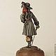 Капитан Барбосса. Оловянная миниатюра. 54 мм. Модели. Оловянная сказка. Ярмарка Мастеров.  Фото №4