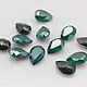AU-213 Капли Baroque Pearl 4320 Aurora Crystal Royal Green / 10x7 мм, Кристаллы, Нижний Новгород,  Фото №1