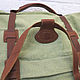 Bag canvas and leather. Travel bag. roman-bushuev (bags-bush). My Livemaster. Фото №5