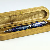 Канцелярские товары handmade. Livemaster - original item Premier ballpoint pen in a case. Handmade.