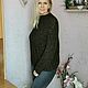 Вязаный джемпер "Альпийский шёпот". Джемперы. Нелли Спусканюк. Ярмарка Мастеров.  Фото №5