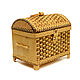 Order Chest made of birch bark wicker. Box for storage. SiberianBirchBark (lukoshko70). Livemaster. . Storage Box Фото №3