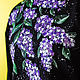 Белый свитшот с росписью сиренью - Lilac. Свитшоты. Даша Лапшина - Роспись Одежды. Ярмарка Мастеров.  Фото №11