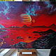 The Martian Sea. Oil painting 30/40. Pictures. Fleurdelys-art. Online shopping on My Livemaster.  Фото №2